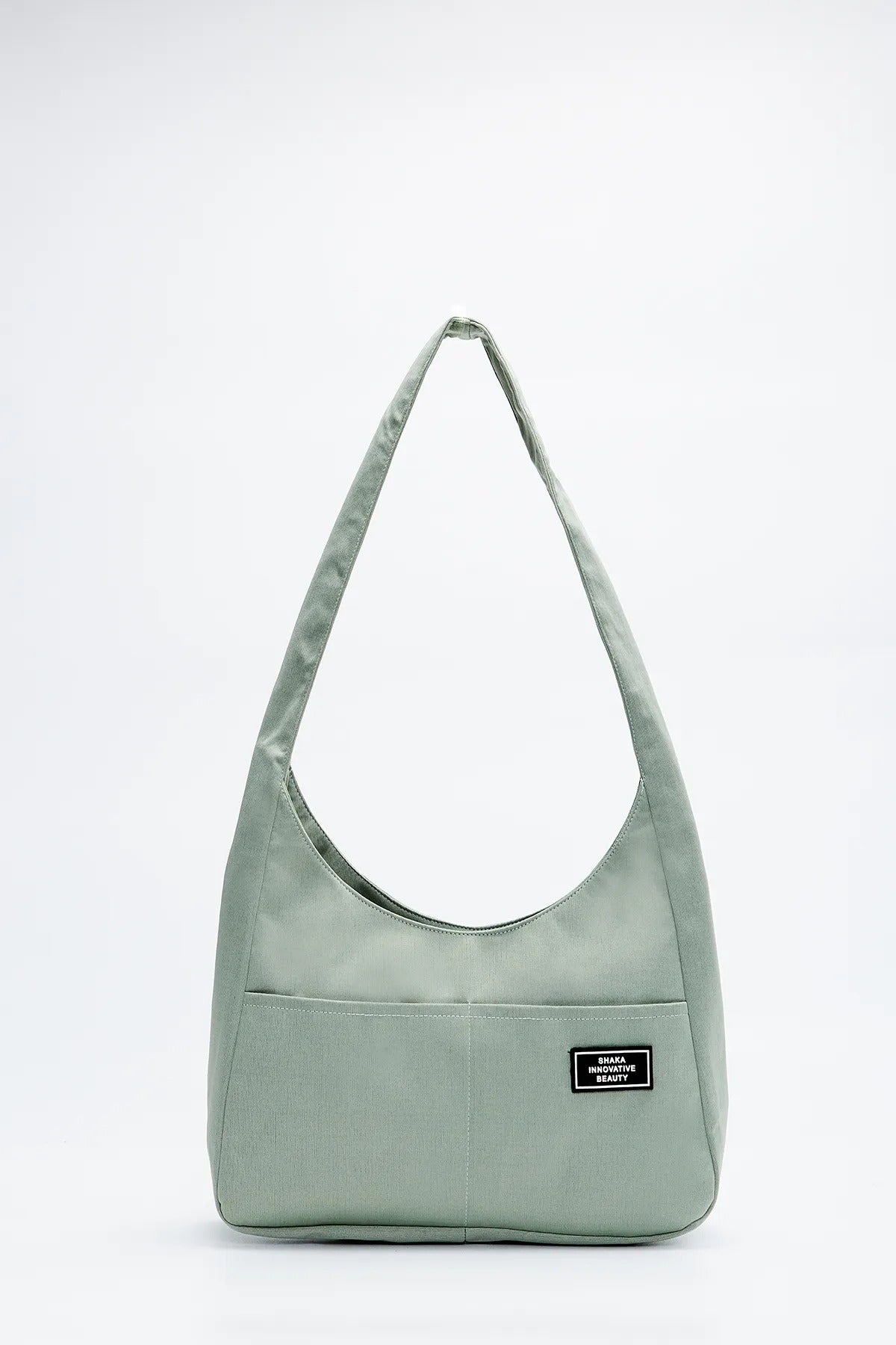 Women's  Casual Shoulder Tote Bag With Pockets - Green